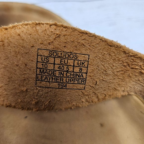 Soludos Womens Maya‎ Sandals Natural Leather Brown Size 10 - Picture 11 of 12